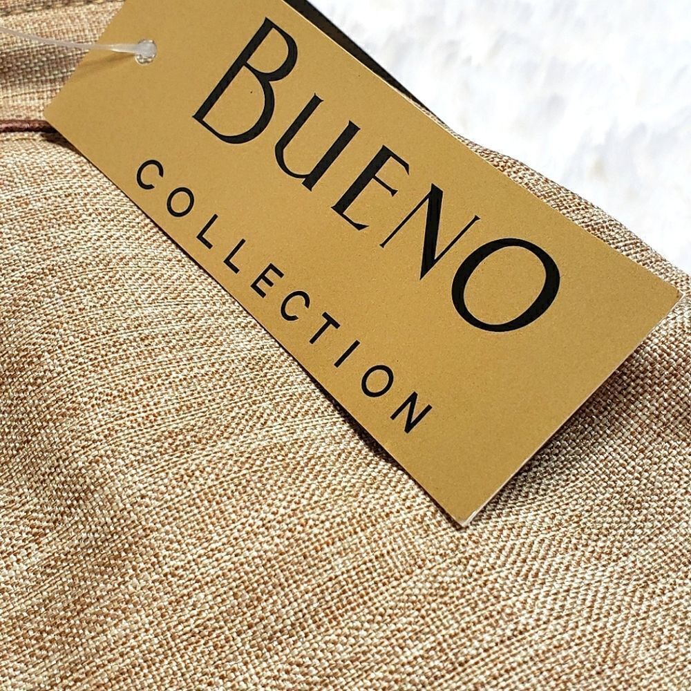 Bueno Handbag Purse Kiss Snap Closure Boho Retro Faux Snakeskin Accent - Picture 7 of 8